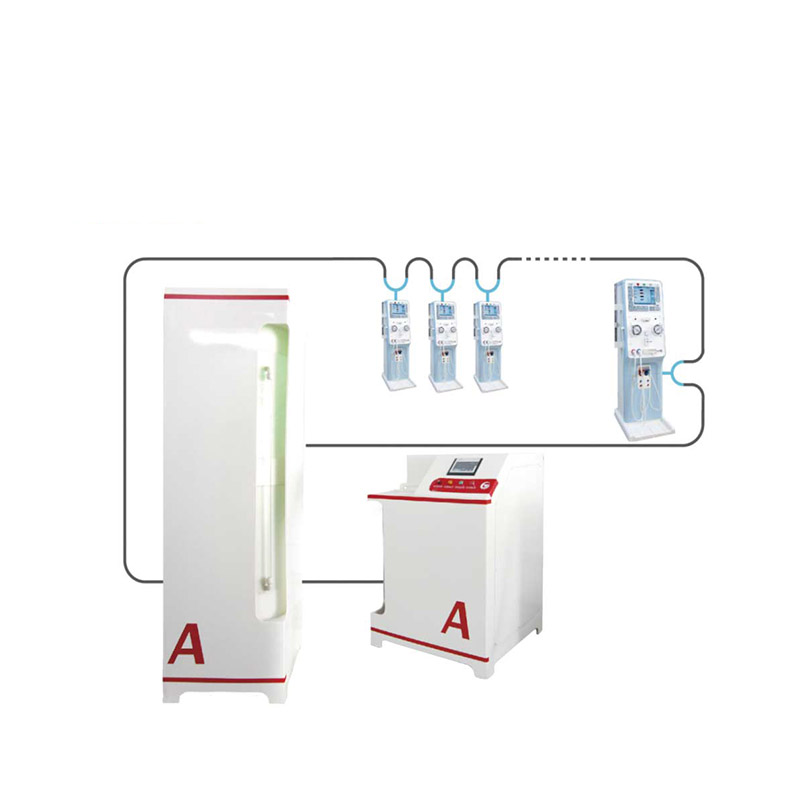 Centralized distribution system for dialysis concentrate